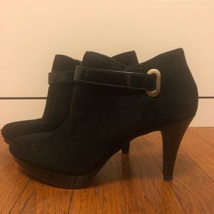 Brand new black booties